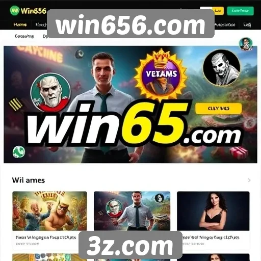 Experiência do usuário no site win656.com